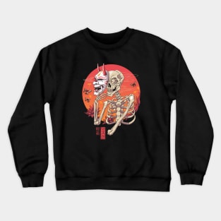 Hannya Yokai Mask Crewneck Sweatshirt